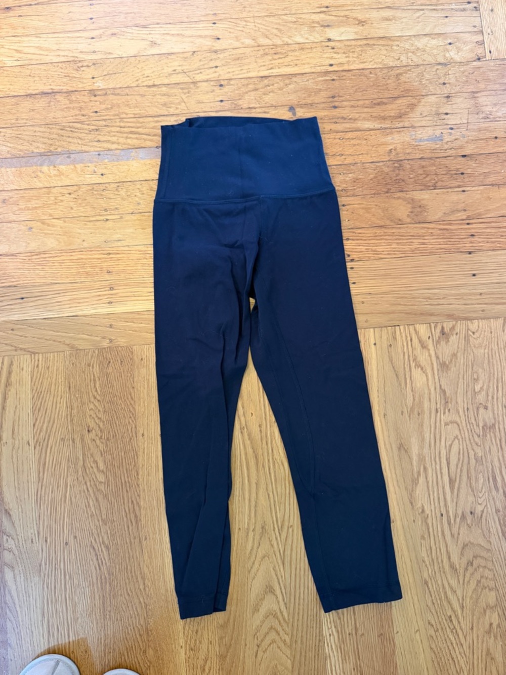 lululemon athletica Black Capri Leggings